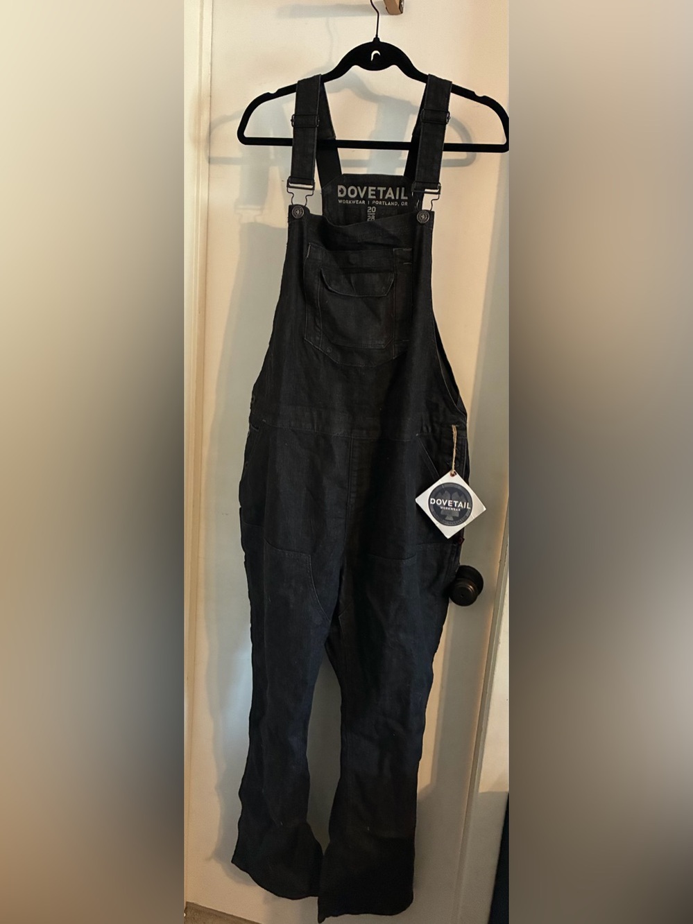 Women’s Black Dove Workwear Overalls
